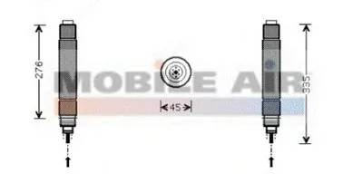 Осушитель, кондиционер VAN WEZEL купить