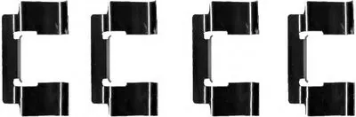 Комплектующие, колодки дискового тормоза TEXTAR купить