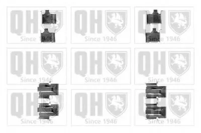 Комплектующие, колодки дискового тормоза QUINTON HAZELL купить