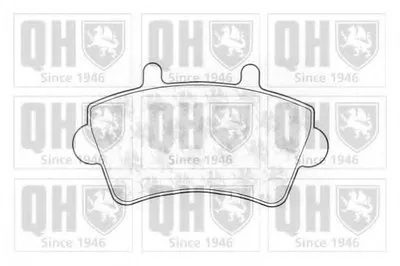 Комплект тормозных колодок, дисковый тормоз QUINTON HAZELL купить