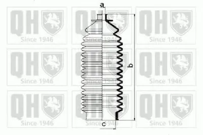Комплект пылника, рулевое управление QUINTON HAZELL купить