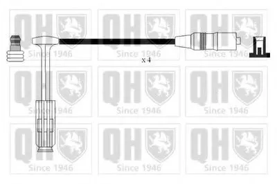 Комплект проводов зажигания CI QUINTON HAZELL купить