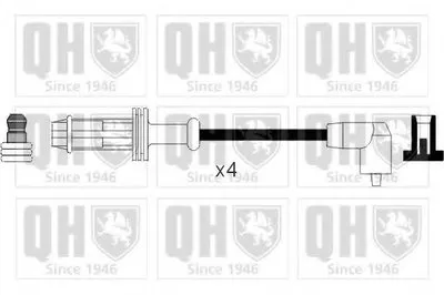 Комплект проводов зажигания CI QUINTON HAZELL купить