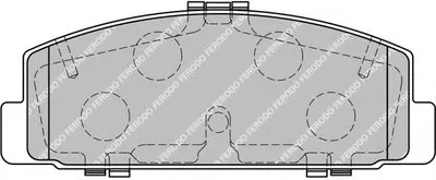 Комплект тормозных колодок, дисковый тормоз PREMIER FERODO купить
