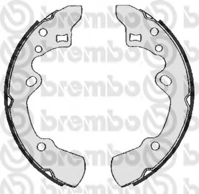 Комплект тормозных колодок BREMBO купить