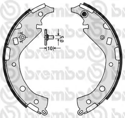 Комплект тормозных колодок BREMBO купить