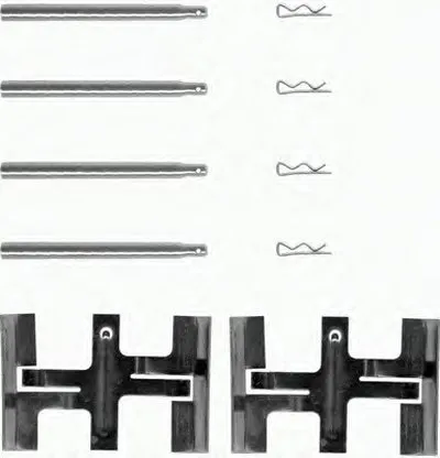 Комплектующие, колодки дискового тормоза MINTEX купить