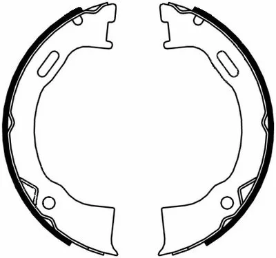 Комплект тормозных колодок, стояночная тормозная система MINTEX купить