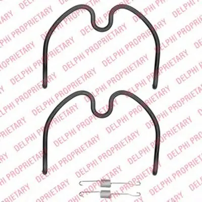 Комплектующие, тормозная колодка DELPHI купить