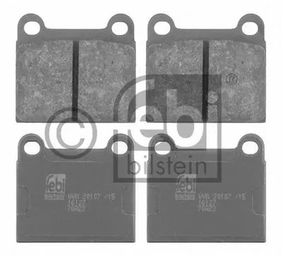Комплект тормозных колодок, дисковый тормоз FEBI BILSTEIN купить