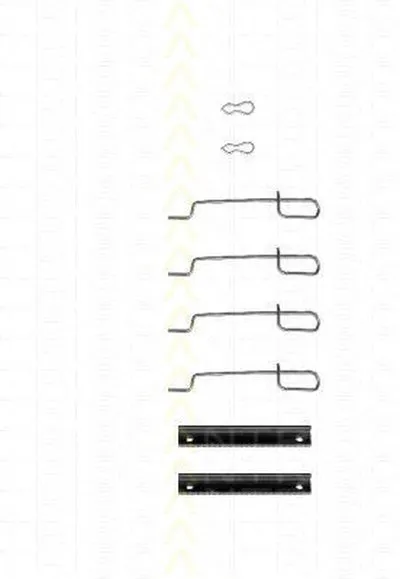 Комплектующие, колодки дискового тормоза TRISCAN купить