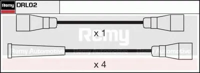 Комплект проводов зажигания Brand New REMY (Multiline) DELCO REMY купить