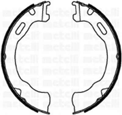 Комплект тормозных колодок, стояночная тормозная система METELLI купить
