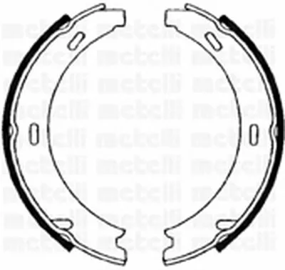 Комплект тормозных колодок, стояночная тормозная система METELLI купить