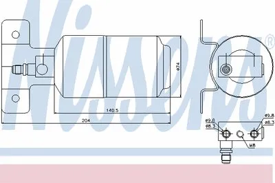 Осушитель, кондиционер NISSENS купить