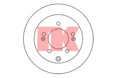 Тормозной диск NK купить