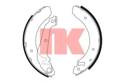 Комплект тормозных колодок NK купить