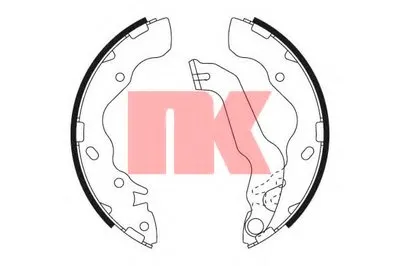 Комплект тормозных колодок NK купить