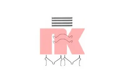 Комплектующие, колодки дискового тормоза NK купить