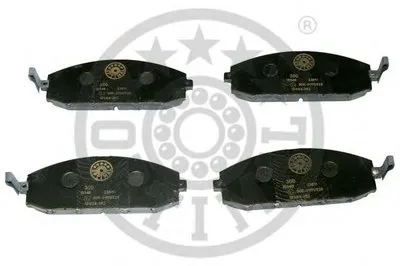 Комплект тормозных колодок, дисковый тормоз OPTIMAL купить