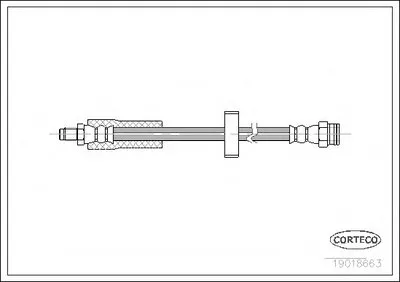 Тормозной шланг CORTECO купить
