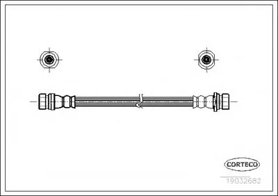 Тормозной шланг CORTECO купить