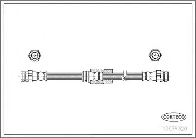 Тормозной шланг CORTECO купить