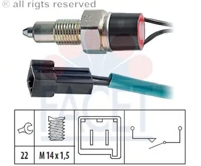 Выключатель, фара заднего хода FACET купить