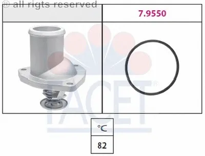 Термостат, охлаждающая жидкость FACET купить