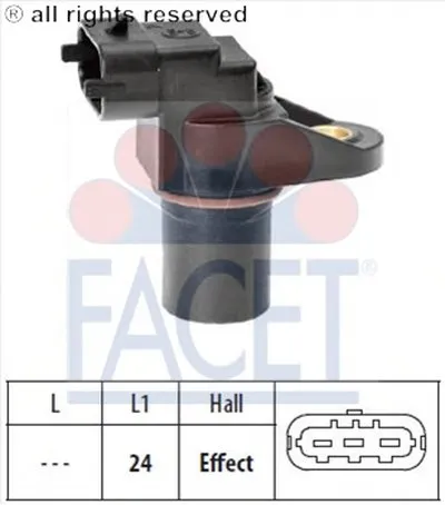 Датчик, положение распределительного вала FACET купить
