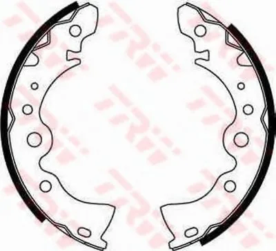 Комплект тормозных колодок TRW купить