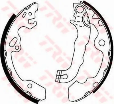 Комплект тормозных колодок TRW купить