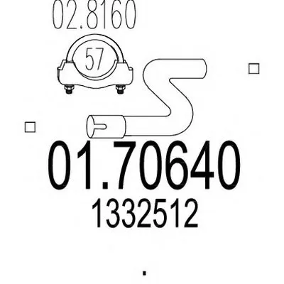 Труба выхлопного газа MTS купить