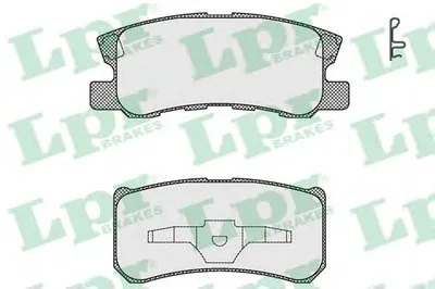 Комплект тормозных колодок, дисковый тормоз LPR купить