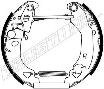 Комплект тормозных колодок FAST KIT TRUSTING купить