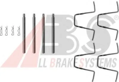 Комплектующие, колодки дискового тормоза A.B.S. купить