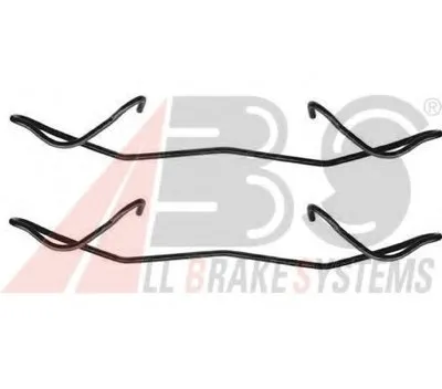 Комплектующие, колодки дискового тормоза A.B.S. купить