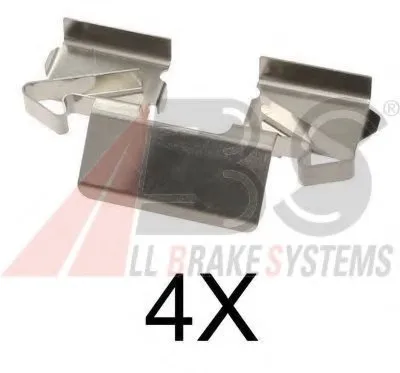 Комплектующие, колодки дискового тормоза A.B.S. купить