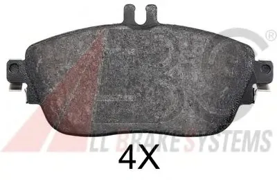 Комплект тормозных колодок, дисковый тормоз A.B.S. купить