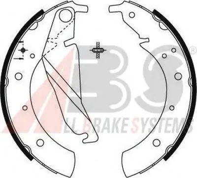 Комплект тормозных колодок A.B.S. купить