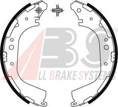 Комплект тормозных колодок A.B.S. купить