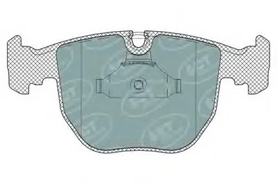 Комплект тормозных колодок, дисковый тормоз SCT Germany купить