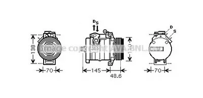 Компрессор, кондиционер AVA QUALITY COOLING купить