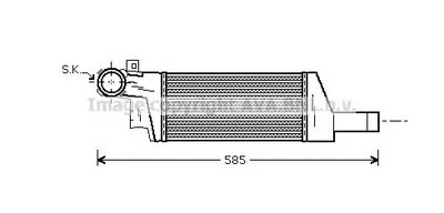 Интеркулер AVA QUALITY COOLING купить