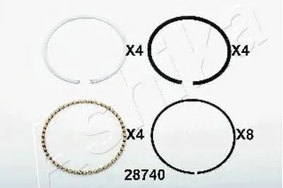 Поршневое кольцо ASHIKA купить