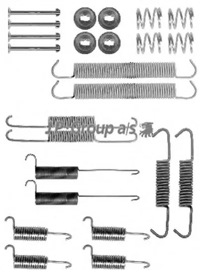Комплектующие, тормозная колодка QH JP GROUP купить
