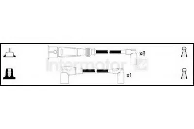 Комплект проводов зажигания Intermotor STANDARD купить