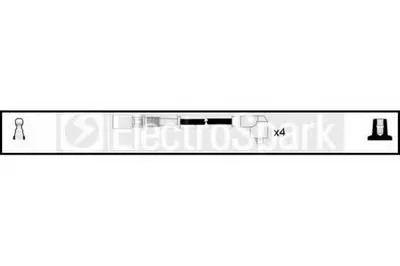 Комплект проводов зажигания ElectroSpark STANDARD купить