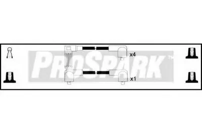 Комплект проводов зажигания ProSpark STANDARD купить
