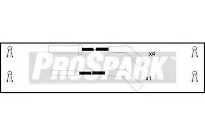 Комплект проводов зажигания ProSpark STANDARD купить